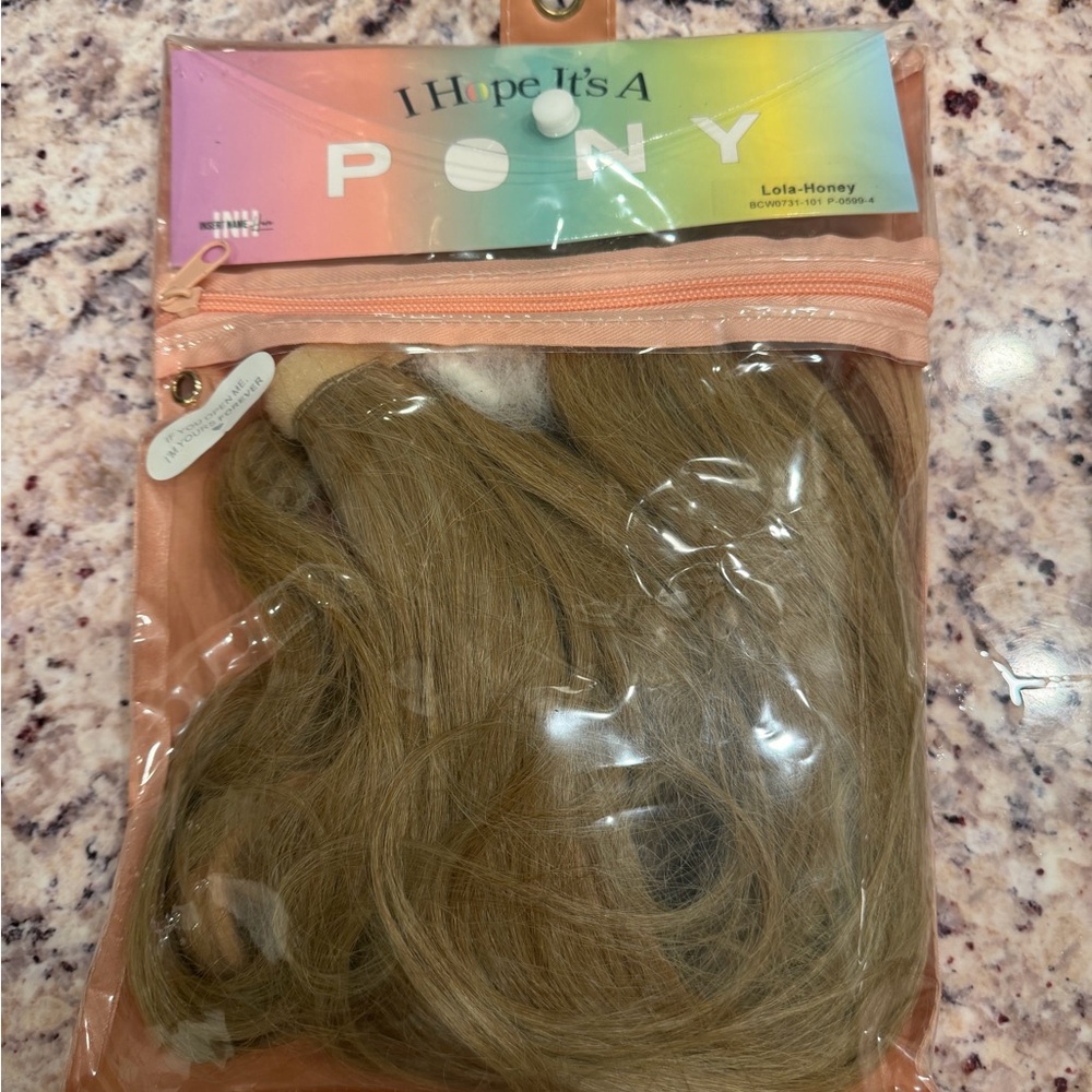 INH Lola-Honey Blonde Ponytail Hair Extension
